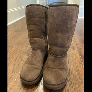 UGG Australia Classic Boot Tall Chocolate Brown Size 8